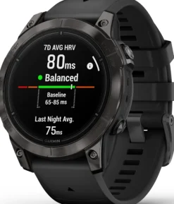 EPIX PRO (G2) 47mm Sapphire Carbon Grey DLC Titanium with Black Band-Garmin Outlet