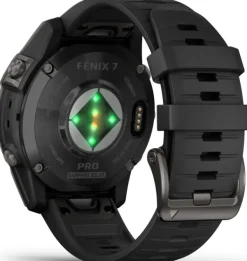 Garmin Fenix 7 Pro Sapphire Solar Carbon Grey DLC Titanium with Black Band Best