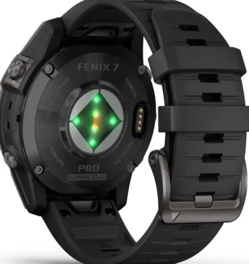 Garmin Fenix 7 Pro Sapphire Solar Carbon Grey DLC Titanium with Black Band Best