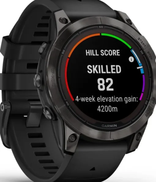 Garmin Fenix 7 Pro Sapphire Solar Carbon Grey DLC Titanium with Black Band Best