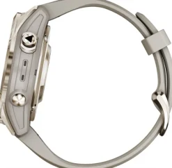 Fenix 7S Pro Sapphire Solar Soft Gold with Light Sand Band-Garmin Fashion
