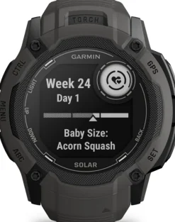 Instinct 2X Solar älykello, tummanharmaa-Garmin Sale