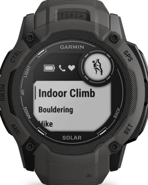 Instinct 2X Solar älykello, tummanharmaa-Garmin Sale