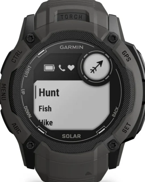 Instinct 2X Solar älykello, tummanharmaa-Garmin Sale
