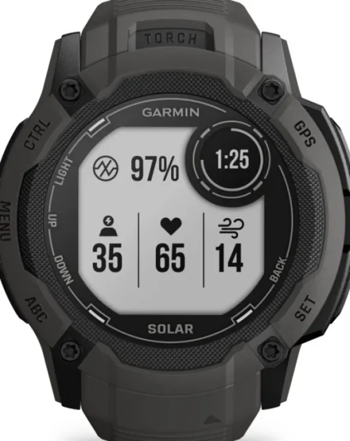 Instinct 2X Solar älykello, tummanharmaa-Garmin Sale