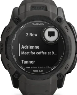 Instinct 2X Solar älykello, tummanharmaa-Garmin Sale