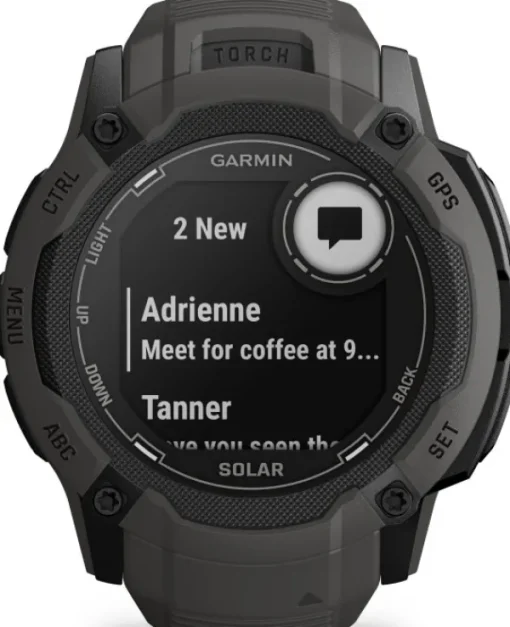 Instinct 2X Solar älykello, tummanharmaa-Garmin Sale