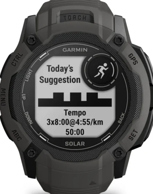 Instinct 2X Solar älykello, tummanharmaa-Garmin Sale
