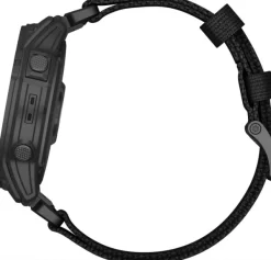 Tactix 7 Pro Ballistics Solar -älykello, tummanharmaa (musta nailonhihna)-Garmin Fashion
