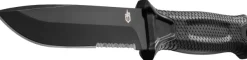 Gerber Strongarm Fixed Serrated Black New