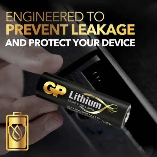 GP Batteries GP AA-litiumparistot 1.5V 15LF-2U4 4-pack Hot