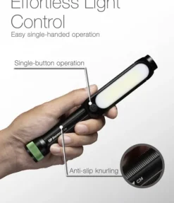 GP Discovery Cob Torch C34 taskulamppu-GP Lighting New
