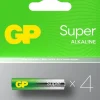 GP Super Alkaline AAA-batteri, 24A/LR03, 4-pack-GP Batteries Clearance