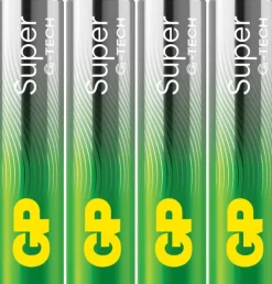 GP Super Alkaline AAA-batteri, 24A/LR03, 4-pack-GP Batteries Clearance