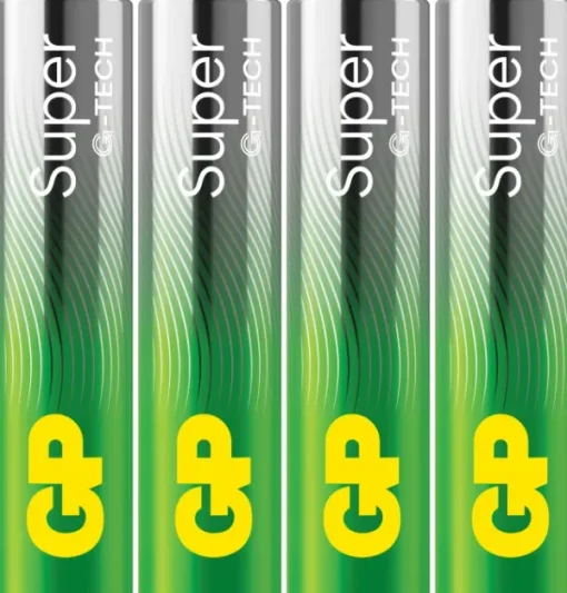 GP Super Alkaline AAA-batteri, 24A/LR03, 4-pack-GP Batteries Clearance
