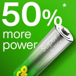 GP Super Alkaline AAA-batteri, 24A/LR03, 4-pack-GP Batteries Clearance