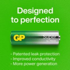 GP Super Alkaline AAA-batteri, 24A/LR03, 4-pack-GP Batteries Clearance