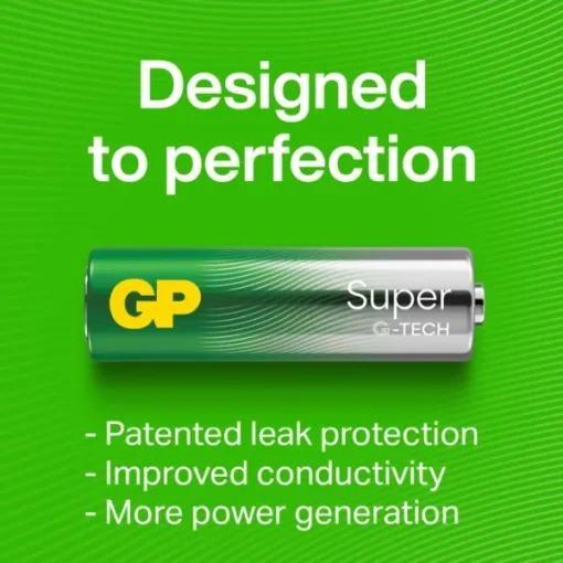 GP Super Alkaline AAA-batteri, 24A/LR03, 4-pack-GP Batteries Clearance