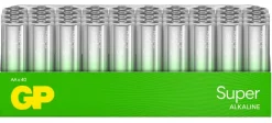 GP Super Alkaline AA-paristo, 15A/LR6, 40 kpl-GP Batteries Clearance