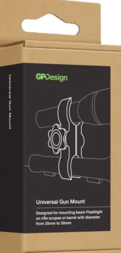 GP Lighting GP Universal Gun Mount taskulamppukiinnike aseeseen Fashion