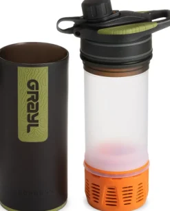 GeoPress Purifier Bottle vedensuodatin, Black Camo-Grayl Outlet