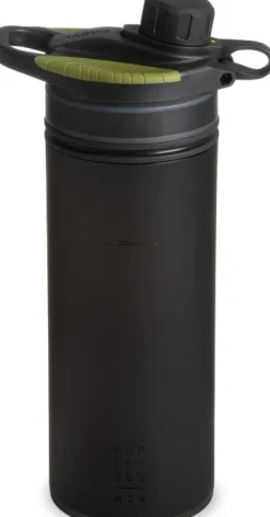 GeoPress Purifier Bottle vedensuodatin, Black Camo-Grayl Outlet