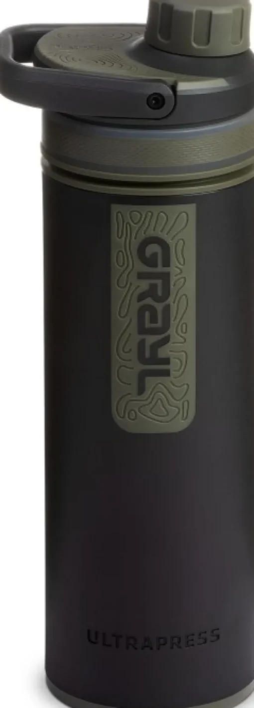 UltraPress Purifier Bottle vedensuodatin, Camp Black-Grayl Clearance