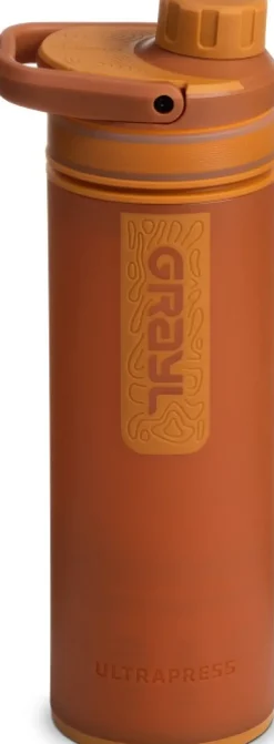 UltraPress Purifier Bottle vedensuodatin, Mojave Redrock-Grayl Hot