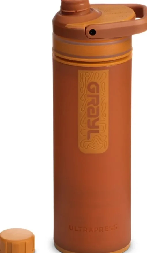 UltraPress Purifier Bottle vedensuodatin, Mojave Redrock-Grayl Hot