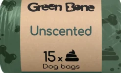 Green Bone Unscented kakkapussinpidike, 1 rulla, 15 kpl Clearance