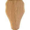 -kauristrofeen taustalevy, 19 x 12 cm, vaalea tammi-Grey Oak New