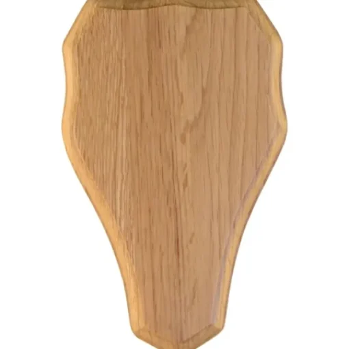 -kauristrofeen taustalevy, 19 x 12 cm, vaalea tammi-Grey Oak New
