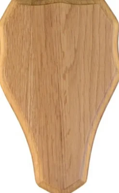 -kauristrofeen taustalevy, 23 x 14 cm, vaalea tammi-Grey Oak New