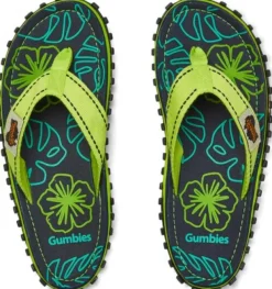 Islander Lime Hibiscus Unisex-Gumbies Fashion