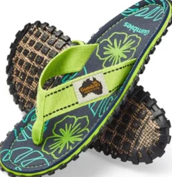 Islander Lime Hibiscus Unisex-Gumbies Fashion