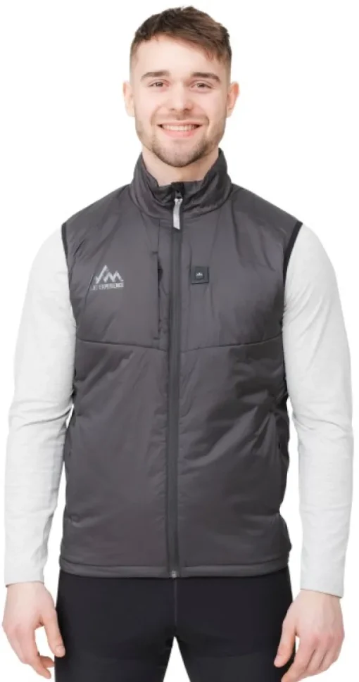 Heat Experience Heated Outdoor Vest lämpöliivi, Black Outlet