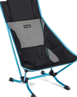 Helinox Beach Chair retkituoli, musta/sininen Best