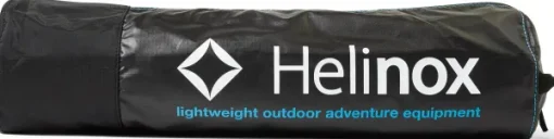 Helinox High Cot One retkisänky, pitkä malli, musta/sininen Fashion