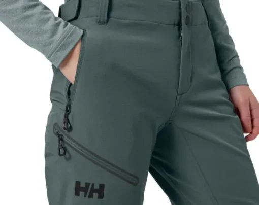 Helly Hansen Odin Muninn naisten ulkoiluhousut, tummanharmaa Hot