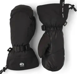 Army Leather Extreme Mitt kintaat, musta-Hestra Outlet