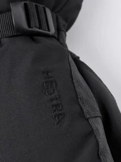 Army Leather Extreme Mitt kintaat, musta-Hestra Outlet
