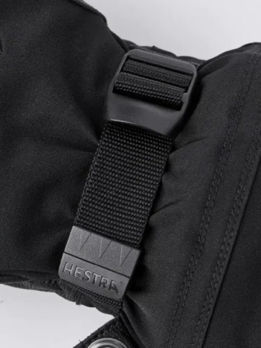 Army Leather Extreme Mitt kintaat, musta-Hestra Outlet