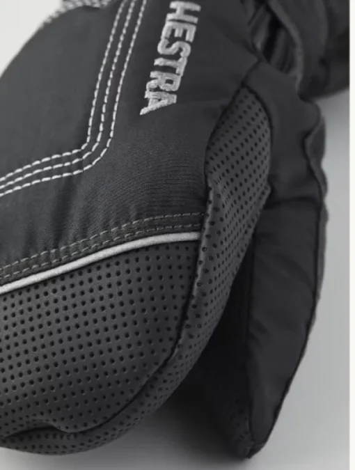 Hestra Baby Zip Long Mitt Musta Discount