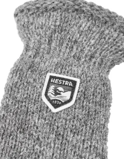 Hestra Basic Wool Mitt -villalapaset (Grey) Discount