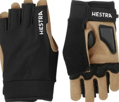 Hestra Bike Guard Short pyöräilykäsineet, musta/ruskea Fashion