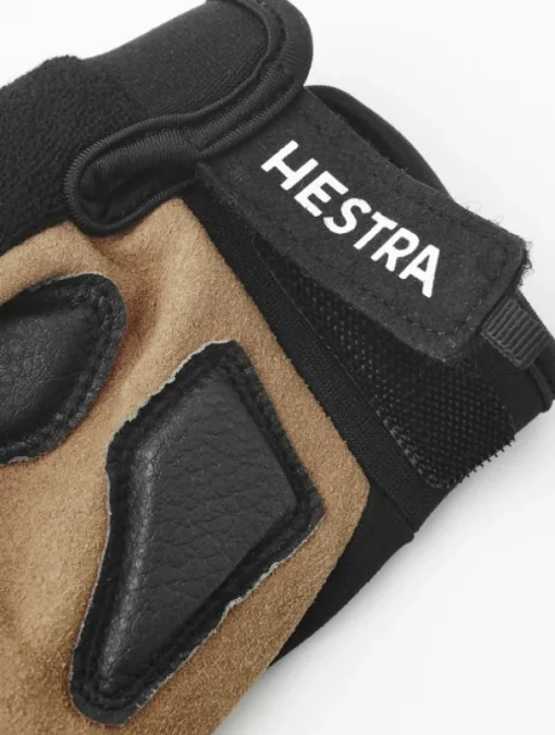 Hestra Bike Guard Short pyöräilykäsineet, musta/ruskea Fashion