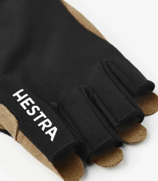Hestra Bike Guard Short pyöräilykäsineet, musta/ruskea Fashion