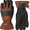 Fält Glove Ruskea/Musta-Hestra Clearance