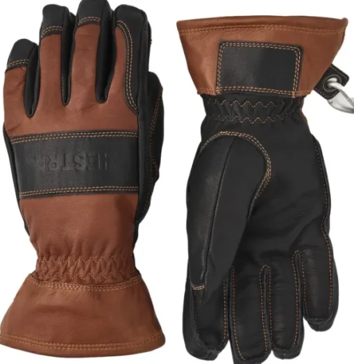 Fält Glove Ruskea/Musta-Hestra Clearance