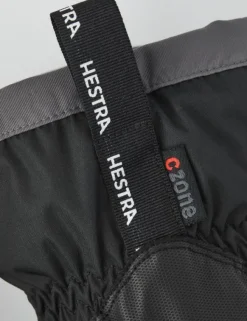 Hestra Gauntlet CZone Junior 3 Finger -lasten toppahanskat (Black) New